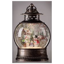 Im nu ist dein neues lieblingsstück zuhause. Snow Globe Lantern Snowmen Family Led Lights 30x20x10 Cm Online Sales On Holyart Com