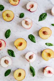 Life S A Peach An Update On The Classic Caprese Wit Delight Caprese Salad Caprese Peach