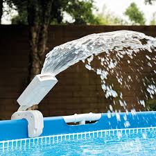 Jet D Eau Multicolore De La Marque Intex 28089 Pour Piscines Hors Sol Fontaine De Piscine Piscine Hors Sol Accessoires De Piscine