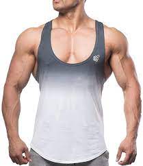 Free shipping & return with rvca insider. Amazon Com Sunsiom Men Gym Tank Top Bodybuilding Stringer Workout Fitness Sport Vest Clothing