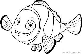 These scenes inspire numerous finding nemo coloring pages. Coloring Pages For Kids Nemo Coloring Page