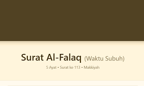 Bacaan dan terjemahan surat al falaq lengkap latin dan arab. Bacaan Surat Al Falaq Arab Latin Terjemah Ahmad Alfajri