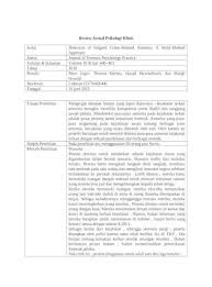 Metode analisis data kualitatif kuantitatif sosiologis com. Format Review Jurnal Psikologi Docx