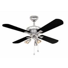 Harbor Breeze 44 Meriden Polished Nickel Ceiling Fan 89 96 At Lowes Ceiling Fan Ceiling Fan With Light Fan Light