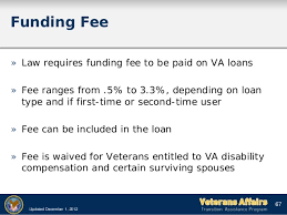 Va Loan Va Funding Fee For Va Loan