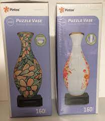 The unique curved puzzle pieces create an elegant vase that . Pintoo Vase Jigsaw Puzzle