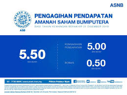 Pengagihan pendapatan 7.00 sen seunit, bonus 0.25 sen seunit dan bonus khas ulang. Perlu Tak Melabur Di Tempat Lain Bila Asb Bagi Dividen Rendah Pakdi