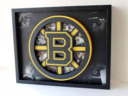 20x16 inches (50x40cm) brand new stunning framed canvas frame: Nhl Art 3d Boston Bruins Pop Up Decor Ciraco Custom Framers Inc
