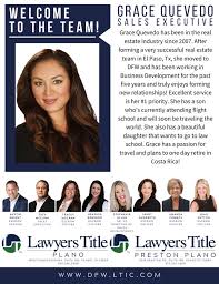 We would love to welcome Grace Quevedo to the Plano team! With ...