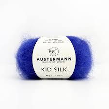Włóczka Kid Silk 034 Royal - kidmohair z jedwabiem