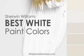 I wouldn't necessarily go with a very cool gray wall paint color with dover white as the trim color. Best Sherwin Williams White Colors Our Picks For The Best White Colors