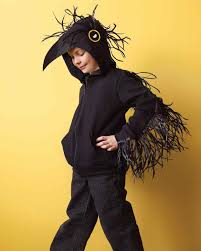 Diy Bird Costume For Kids Raven Costume Bird Costume Kids Halloween Costumes Kids Homemade Raven Costume
