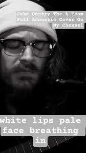 Ed Sheeran The A Team Cover By JakeGentry #edsheeran #singer #live  #acoustic #music #shorts