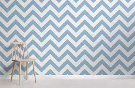 Let's check our amazing wide wallpaper collection for children's. Blue Chevron Wallpaper Mural Hovia