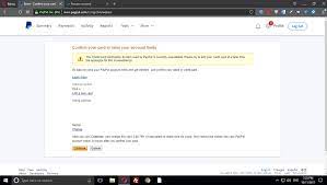 We did not find results for: Credit Card Verification Error Paypal Community
