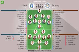 » paraguay vs brasil en vivo. Tite Apuesta Por Allan Paraguay Con Almiron Pero Sin Cardozo
