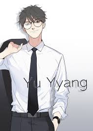 earrings, yu yang (here u are), gradient background, collared shirt, 1boy -  Anime R34