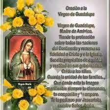 Al principio se trató de una pequeña capilla justo en el cerro y con los años fue construida la basílica de la virgen de guadalupe a un lado del lugar de las apariciones. Virgen Maria Oracion A La Virgen De Guadalupe