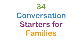 If you don't know how to keep a conversation going, it can hurt your confidence and discourage you from initiating interaction with other people. 34 Conversation Starters For Your Family Playworks