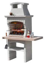 Durable, le barbecue fixe est l'idéal pour les férus de grillades. Barbecue Beton Kenya Crystal Sunday 890741 Exterieur Jardin L Entrepot Du Bricolage