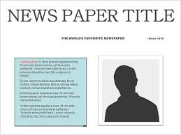 In google docs formatting text can include adding hyperlinks in google docs as well. Newspaper Article Template For Google Docs Famba