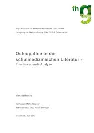 Die osteopathie ist eine sanfte manuelle therapie zur diagnose und behandlung von funktionsstörungen des körpers. Osteopathie In Der Schulmedizinischen Literatur Activity Balance