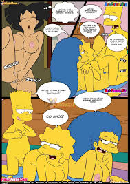 The Simpsons 9 porn comic by Croc - big breasts exposed