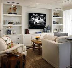They add color, texture, fill space on the cheap, and are also perfect for adding height to certain accessories. Modern Built In Bookshelves With Tv Novocom Top