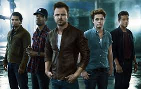 Aaron Paul Scott Mescudi Harrison Gilbertson Ramon Rodriguez Y Rami Malek Need For Speed Movie Need For Speed Now And Then Movie