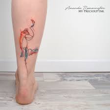 And the result is impressive. Freehand Watercolor Fox Single Line Tattoo With A Little Moon Tattoo Tattoos Fox Singleline Singlelinetattoo Singlelinefox Singlelinewatercolor Singlel