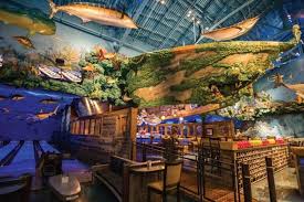Have A Ball At Uncle Buck S An Ocean Themed Restaurant And Bowling Alley In Connecticut Fish Bowl Pergola Shade Cool Restaurant