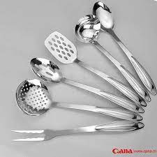 Qana 7pcs Stainless Steel Kitchenware Tools 7pcs Kitchen Utensils Kitchen Tool With Stand China Kitchenware Tools And Kitchenware Price Made In China Com