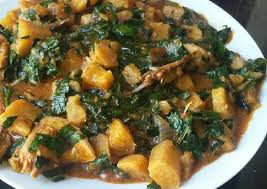 Then the palm oil (not much), cover again and allow to boil until the oil mixes well To Prepare Beans Porridge With Unripe Plantain Unripe Plantain Porridge Cooked With Goat Meat