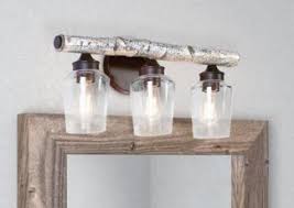 These crystal vanity lights absolutely dazzle, glimmering cheerily even when galvanized steel finish bathroom vanity light: Bathroom Wall Lighting