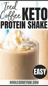 It also helps to have measuring spoons* or a measuring cup. Keto Iced Coffee Protein Shake Recipe Wholesome Yum