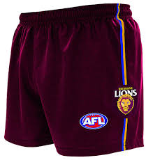 I am lion | 2021 membership lnk.bio/brisbanelions. Brisbane Lions Boys Youths Replica Playing Baggy Footy Shorts