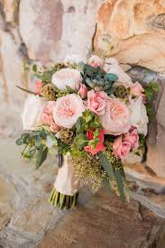 Top Ten Rustic Wedding Bouquet Recipes Blush Garden Roses Succulents Eucalyptus Crea Rustic Wedding Flowers Rustic Wedding Bouquet Country Wedding Bouquets