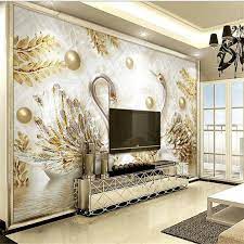 Pin By Suzanne Ouellette On Ev Dekorasyonu Modern Room Decor 3d Wallpaper For Walls Luxury Wallpaper