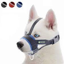 Muselières en cuir pour chien. Ilepark Museliere Souple Reglable Pour Chiens Nylon Museliere Anti Aboiement Anti Morsure Moyens Et Museliere Petit Chiens S B Cdiscount