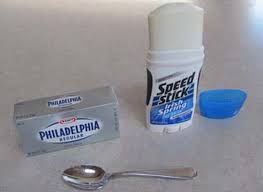 The Cream Cheese Deodorant Prank 5 Steps Instructables