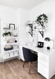 It may take some time to complete your look. 23 Awesome Minimalist Black White Home Office Decorating Ideas Page 16 Of 25 In 2020 Home Office Design Minimalist Home Decor Minimalist Home Interior