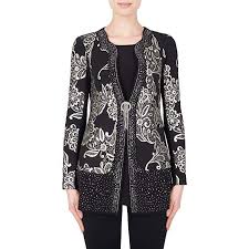 Blusa con drappeggio laterale e v neck donna nero. Jacket Joseph Ribkoff Woman 184825 Nero Oro Fashion Women Fashion Men