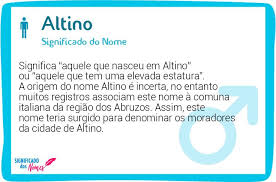 A umidade se condensa e se acumula como geada sobre objetos sólidos. Significado Do Nome Altino Significado Dos Nomes