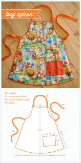 как сшить фартук 5 класс для труда без нагрудника Freebie Bake Shoppe Kids Aprons Detskij Fartuk Fartuk Vykrojka Fartuka Besplatno