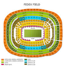 Fedexfield Tickets Washington Redskins Home Games