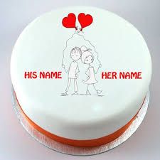 Birthday Cake Ideas For Husband And Wife Write Your Name And Designation On Business Card Pictur Happy Anniversary Cakes Cake Online Twin Birthday Cakes