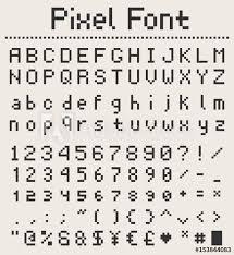 Letter, name, name pronunciation, frequency. Pixel Retro Font Videogame Type 8 Bit Alphabet Letters And Numbers Buy This Stock Vector And Explore Similar V Pixel Font Lettering Alphabet Fonts Alphabet