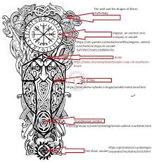 Samurai Norse Tattoo Viking Tattoo Sleeve Traditional Viking Tattoos