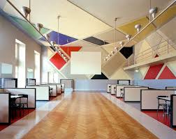 Cafe L Aubette Theo Van Doesburg 1928 Doesburg De Stijl Architecture 80s Interior Design