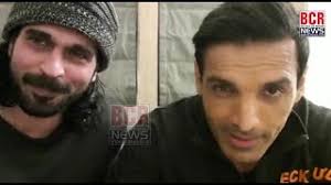 Actor Rajeev Pillai and John Abraham bond over football